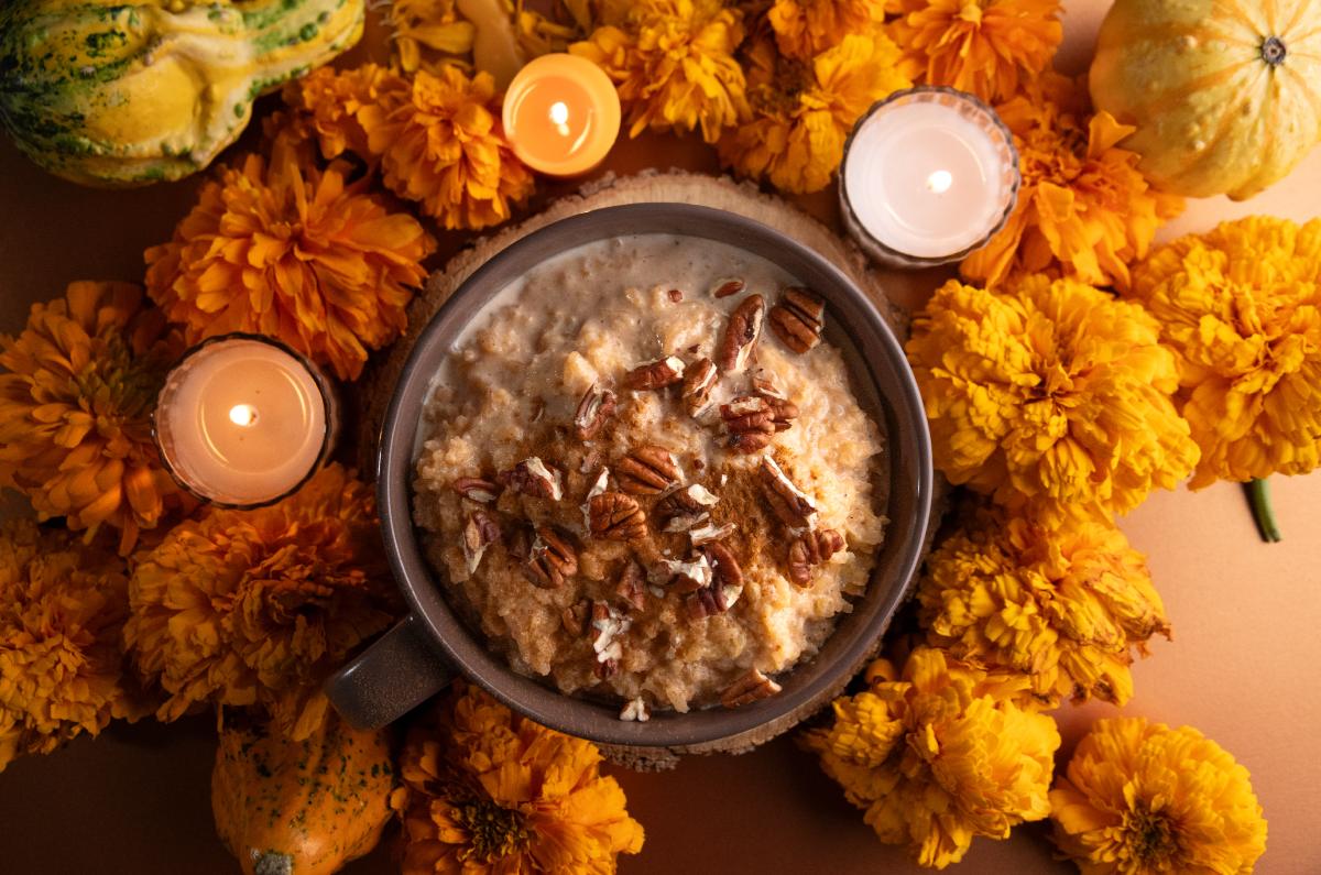 arroz con leche de pumpkin spice