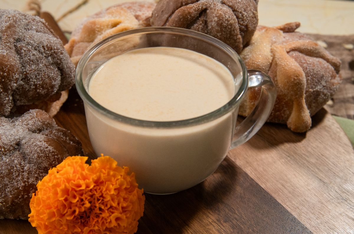 receta atole de pan de muerto