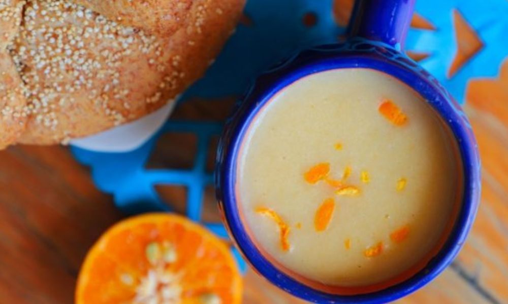 Receta de champurrado o atole de mandarina
