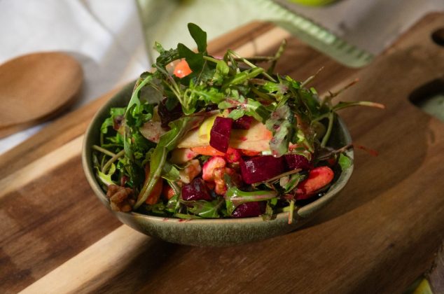 Receta de ensalada otoñal, deliciosa y reconfortante