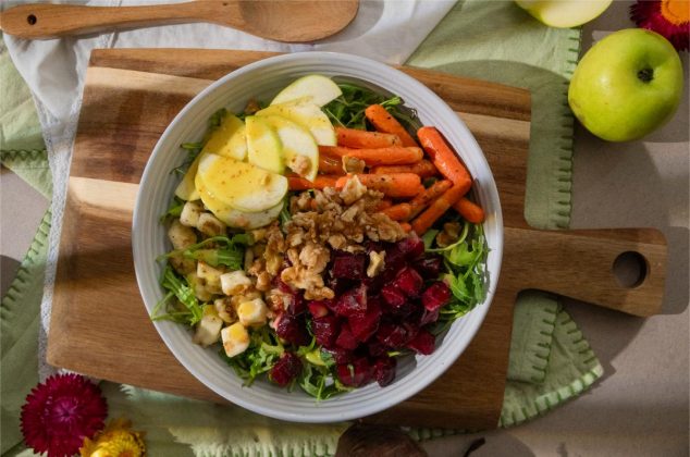 Cómo preparar deliciosa ensalada otoñal