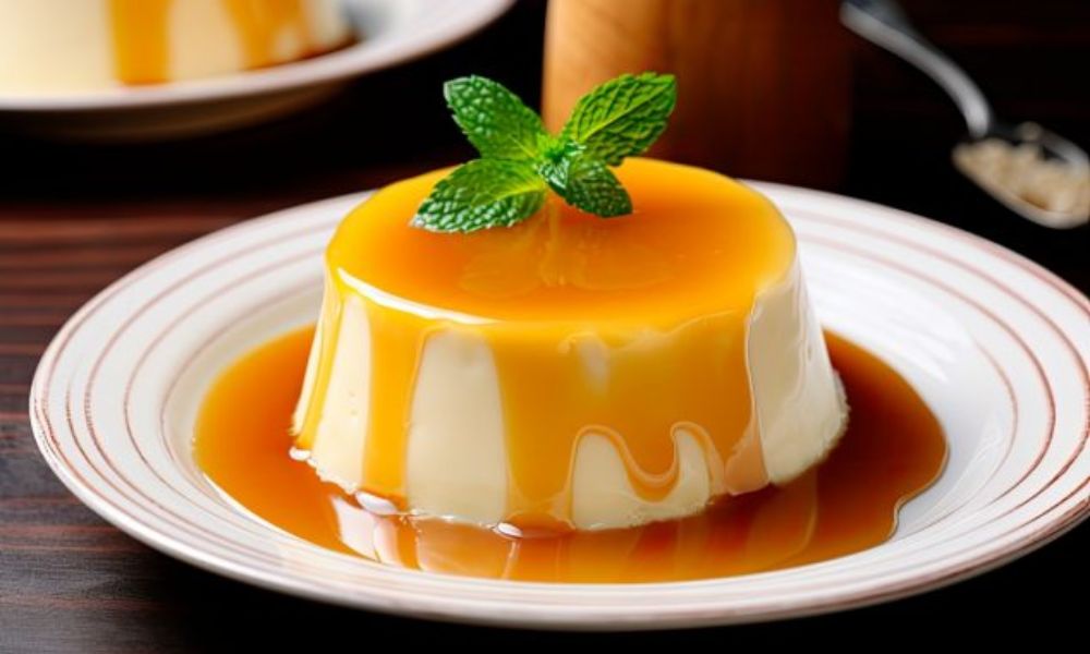 Receta de flan de crema pastelera sin horno