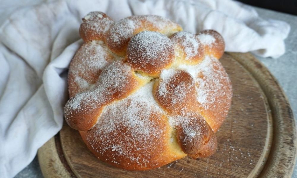 Receta de pan de muerto sin azúcar