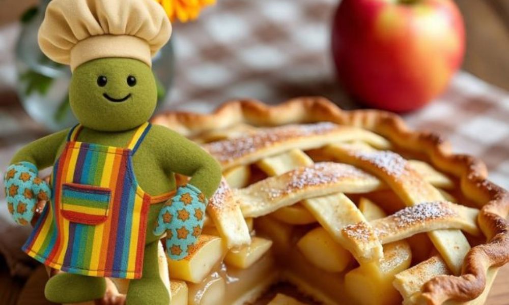 Receta de pay de manzana estilo Tiny Chef