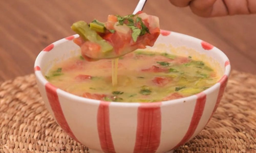 Receta de sopa de habas secas con nopales