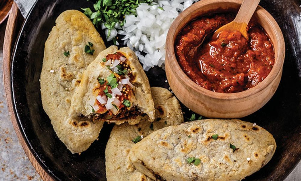 Receta de tlacoyitos de leguminosas