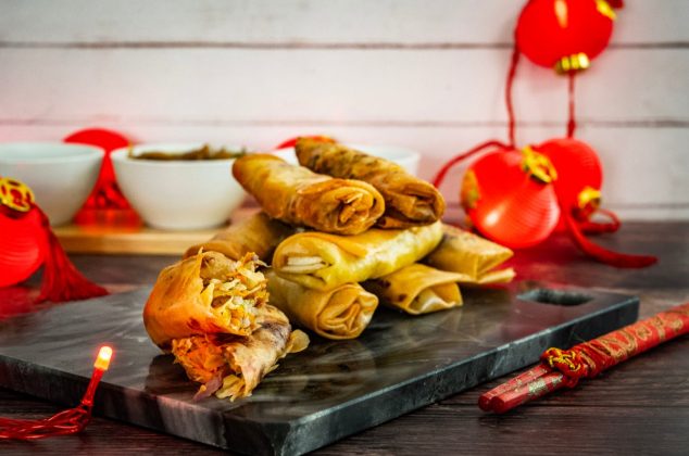 Receta de rollitos primavera.