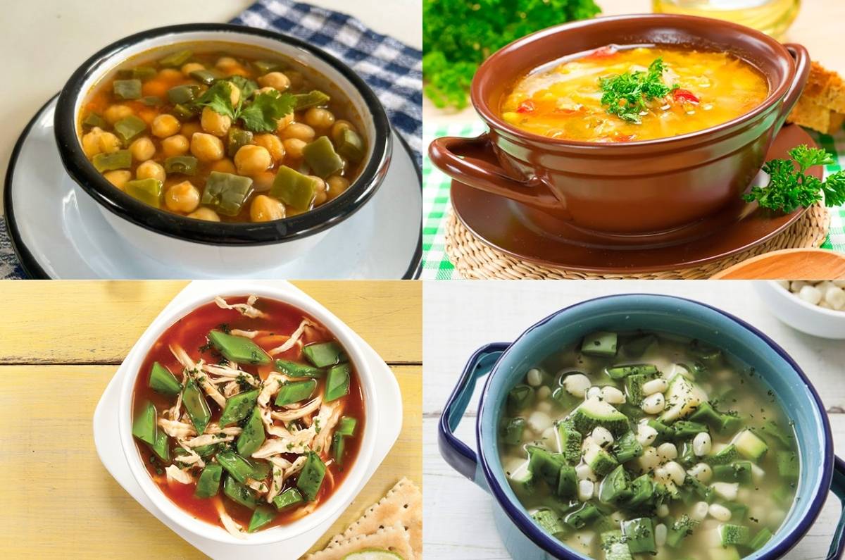 5 recetas de sopas con nopales por menos de 70 pesos