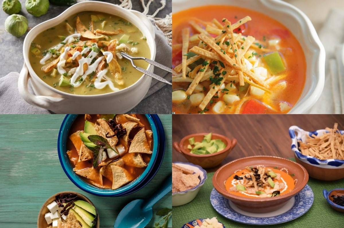 5 diferentes sopas de tortilla: Recetas exquisitas por menos de 70 pesos