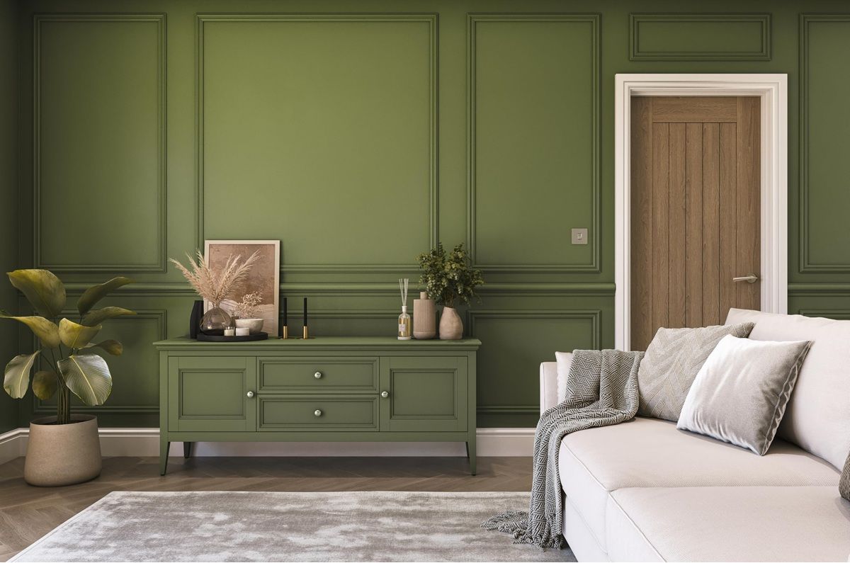 Este es el color tendencia para pintar tus paredes.