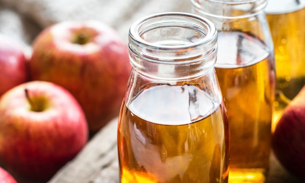 Vinagre de manzana axilas