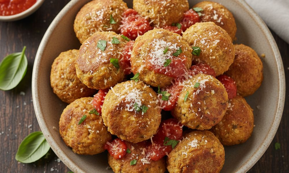 Albóndigas de garbanzos y avena