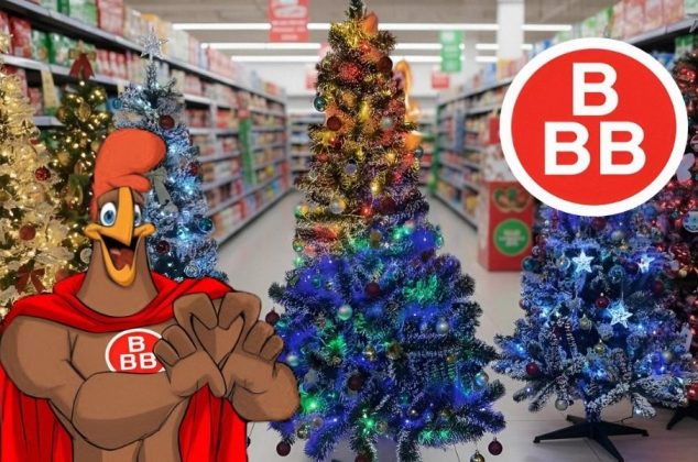 Este es el árbol navideño de 160 cm que vende Tiendas 3B: Muy frondoso y cuesta solo 299 pesos