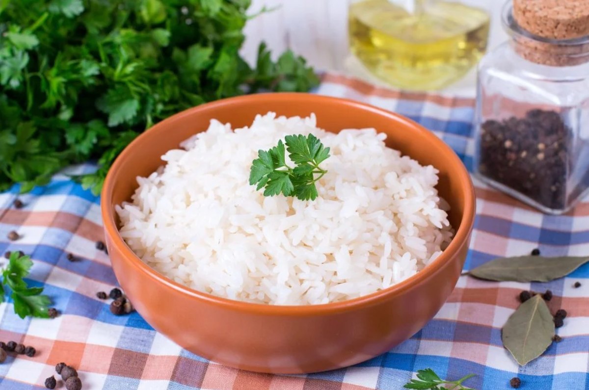 arroz blanco en microondas