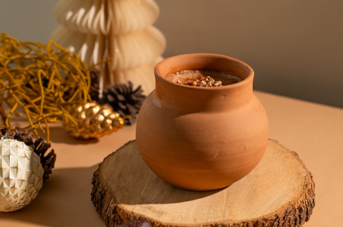 Atole de frutos secos