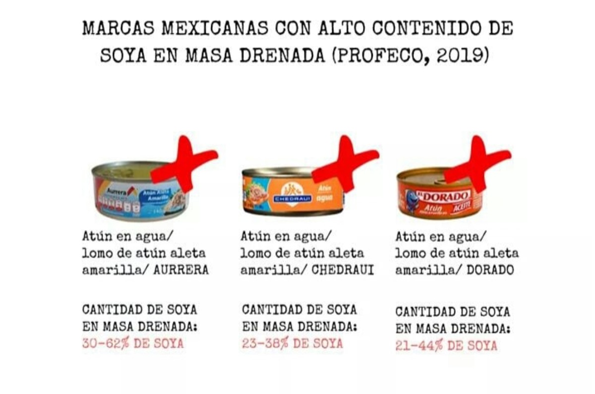 atunes enlatados dañinos profeco