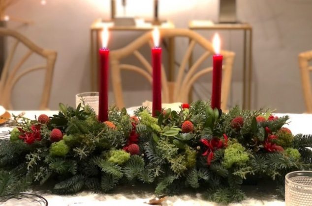 Adiós a las velas: la nueva tendencia navideña de centros de mesa del 2025