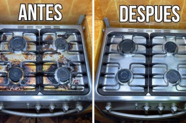 Ni bicarbonato ni detergente: cómo limpiar los quemadores de la estufa con mezcla casera y sin esfuerzo