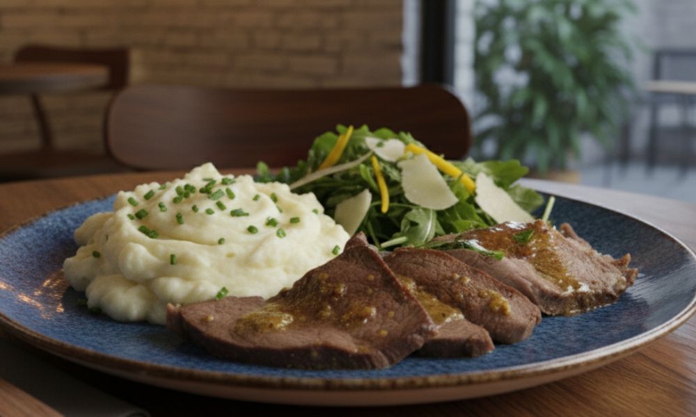 Cómo preparar bistec con salsa de miel y mostaza