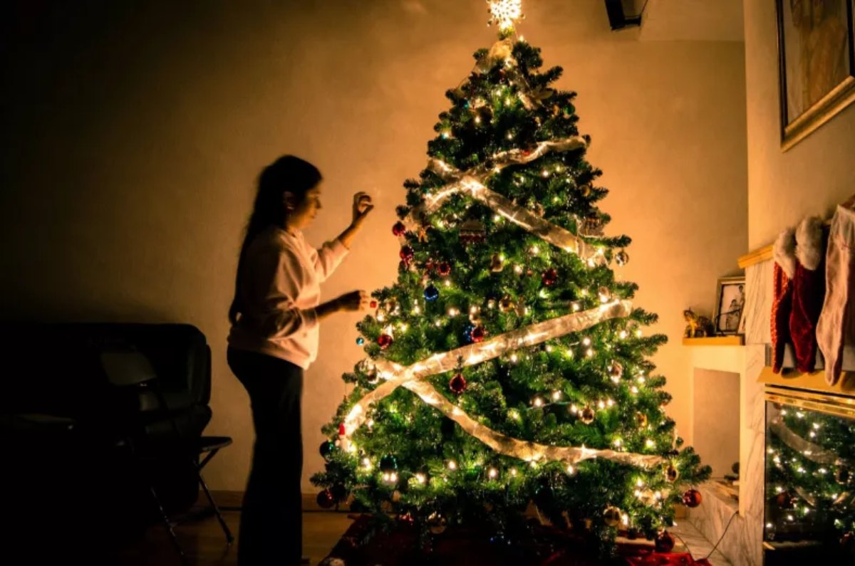 dónde no poner el árbol de navidad