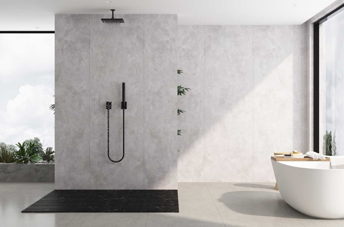 Duchas modernas: económica y fácil de limpiar