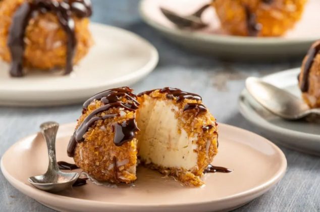 Cómo hacer helado frito en casa: receta rápida en 6 pasos y 8 ingredientes