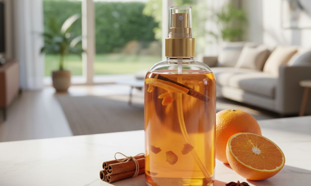 Preparar un ambientador casero de canela y naranja