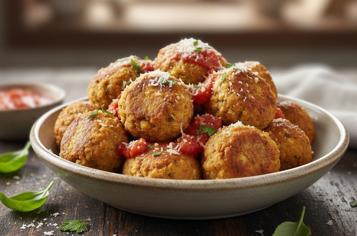 Receta de albóndigas de garbanzos