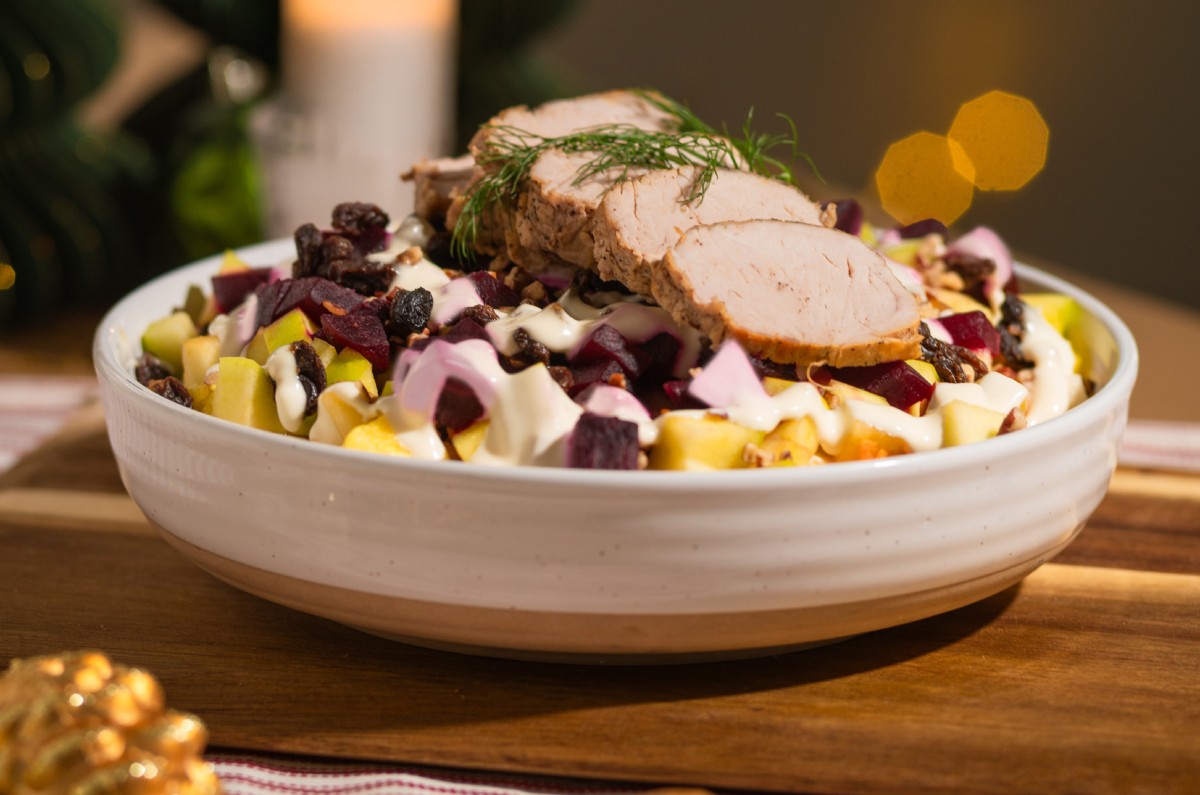 Receta de ensalada nochebuena