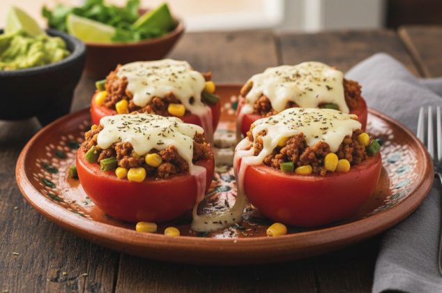 Jitomates rellenos de picadillo: Receta saludable en solo 3 pasos