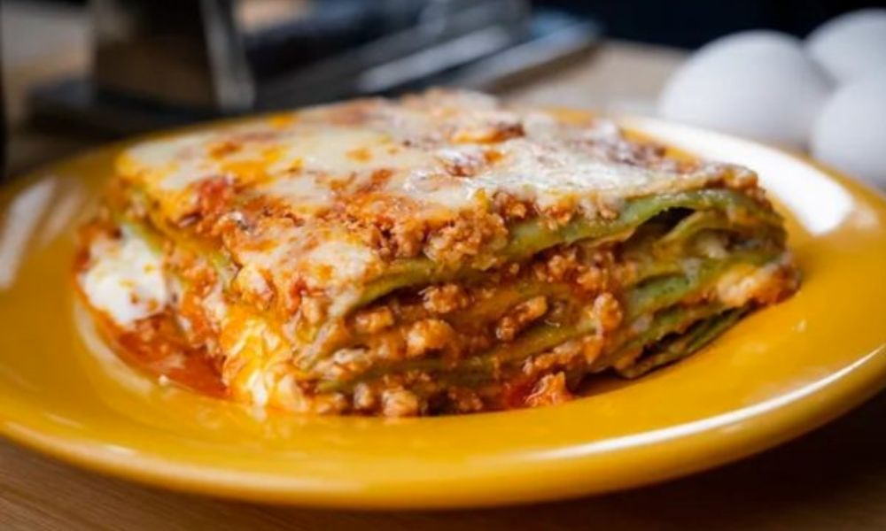 Receta de lasaña con boloñesa