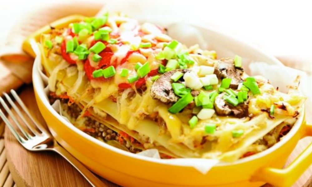 Receta de lasaña de pollo