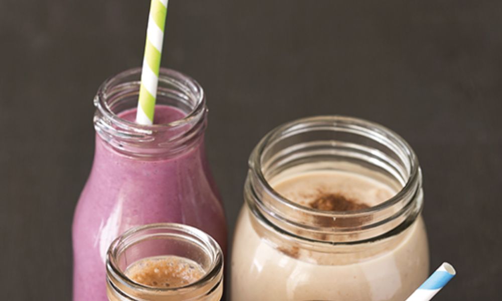 Receta de licuado zarzamora y amaranto