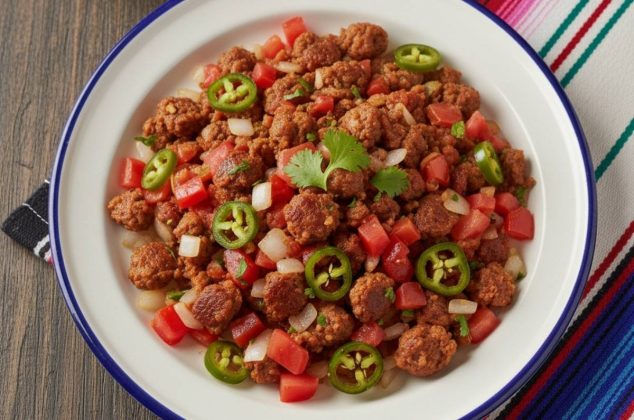 Receta de longaniza a la mexicana ¡con solo 5 ingredientes!