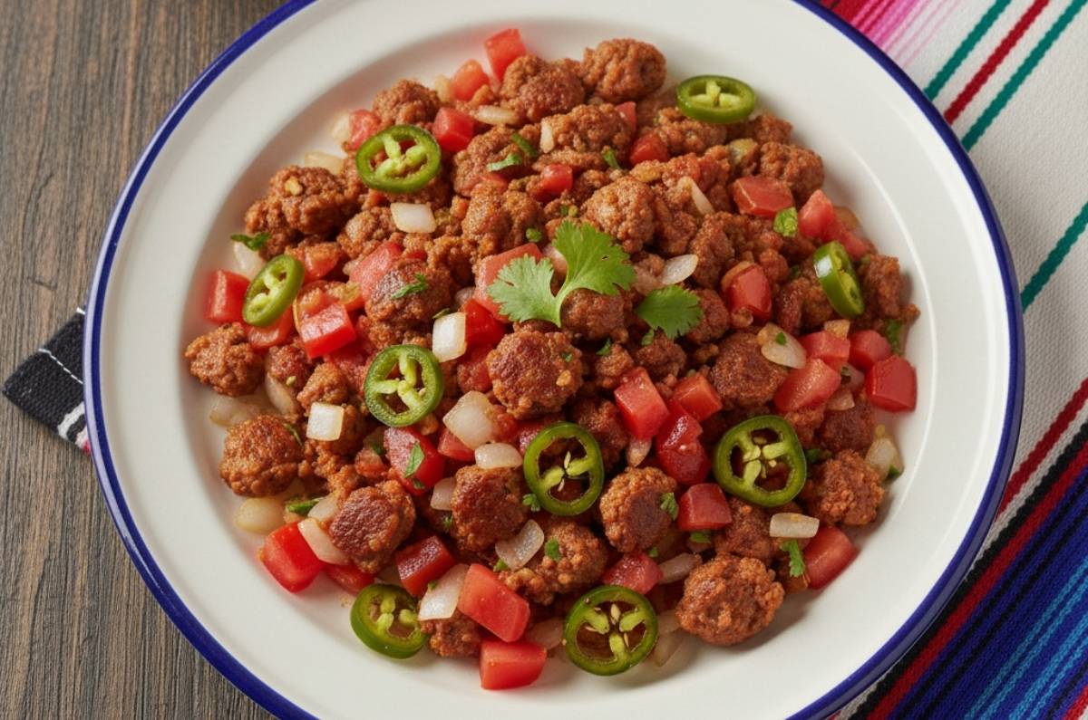 Receta de longaniza a la mexicana