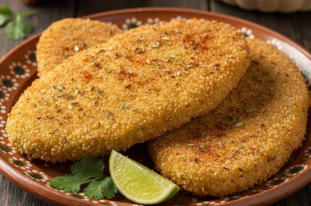 Receta de milanesas de nopal ¡con solo 6 ingredientes!