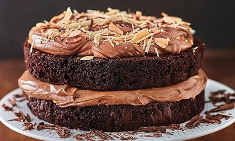 Receta de pastel de chocolate con café y avellana