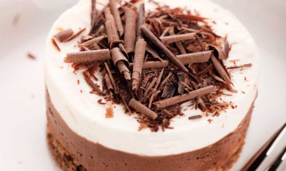 Receta de pastel de queso con chocolate blanco