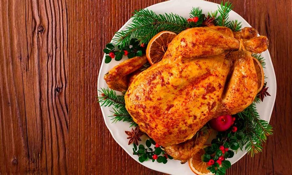 Receta de pavo rostizado con chile ancho