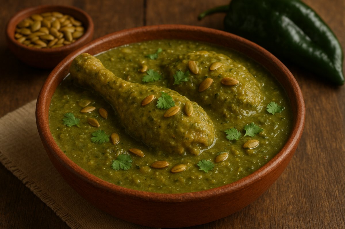 receta de pipián verde