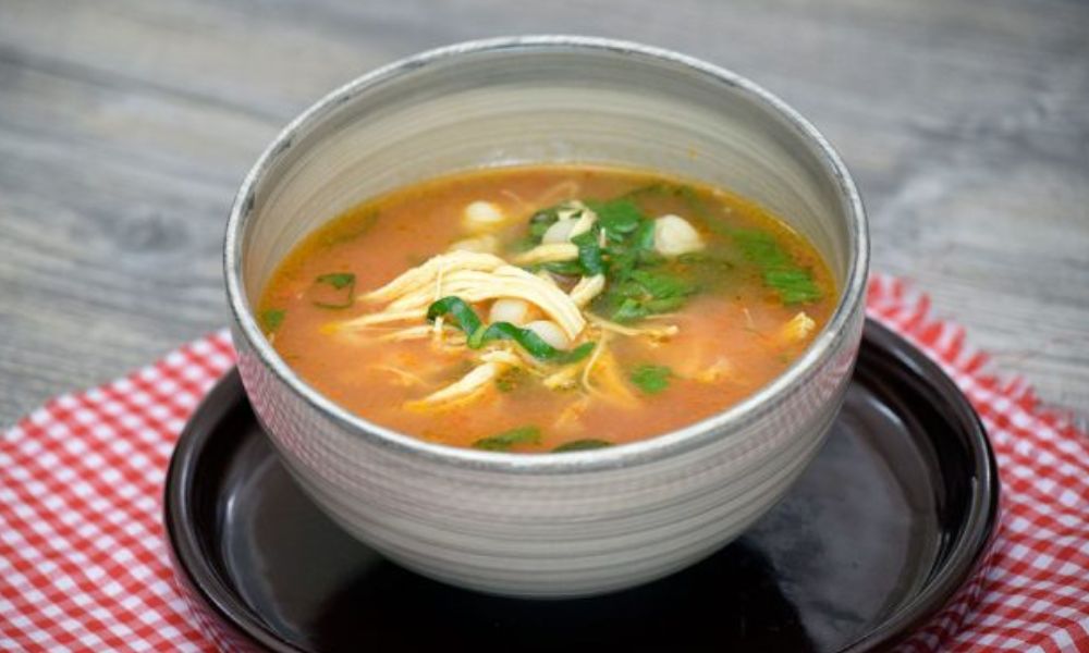 Receta de sopa de caracol con espinacas