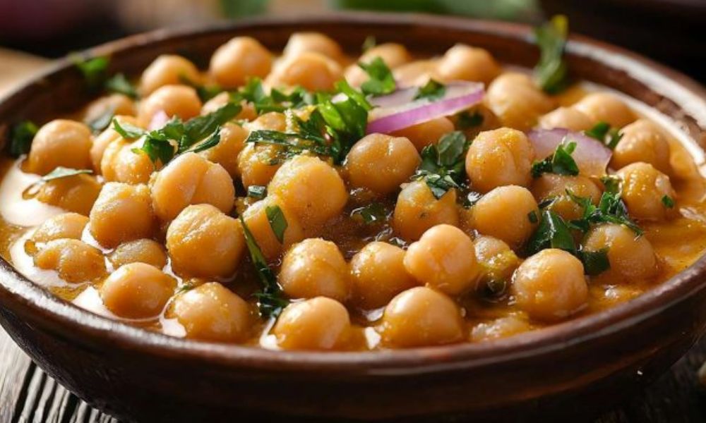 Receta de sopa de garbanzos con espinaca