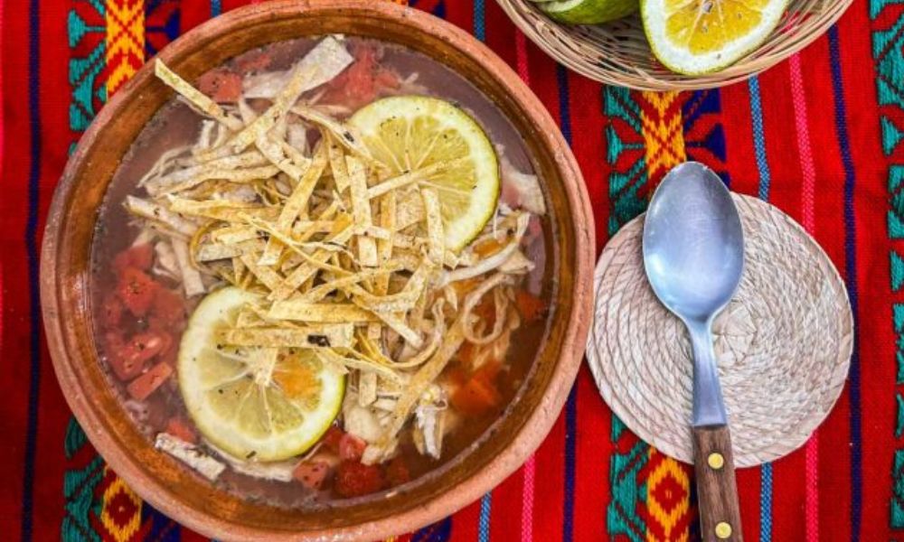 Receta de sopa de lima