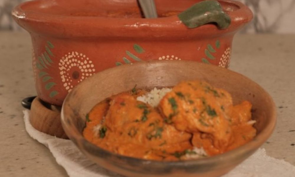 Receta pollo encacahuatado