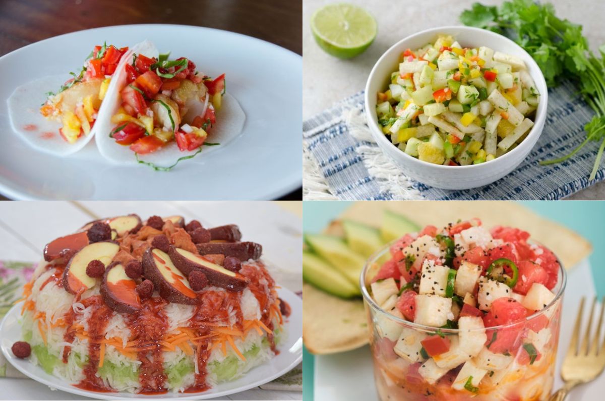 4 recetas saludables con jícama por menos de 50 pesos