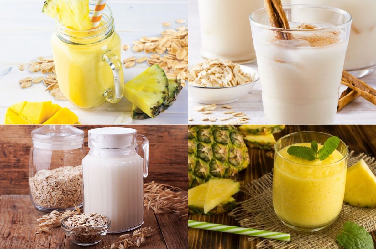 Recetas de aguas con avena