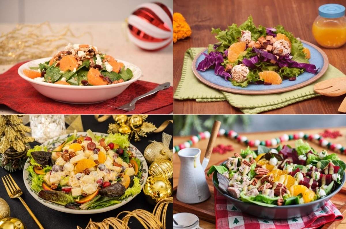 4 recetas de ensaladas con mandarina por menos de 60 pesos