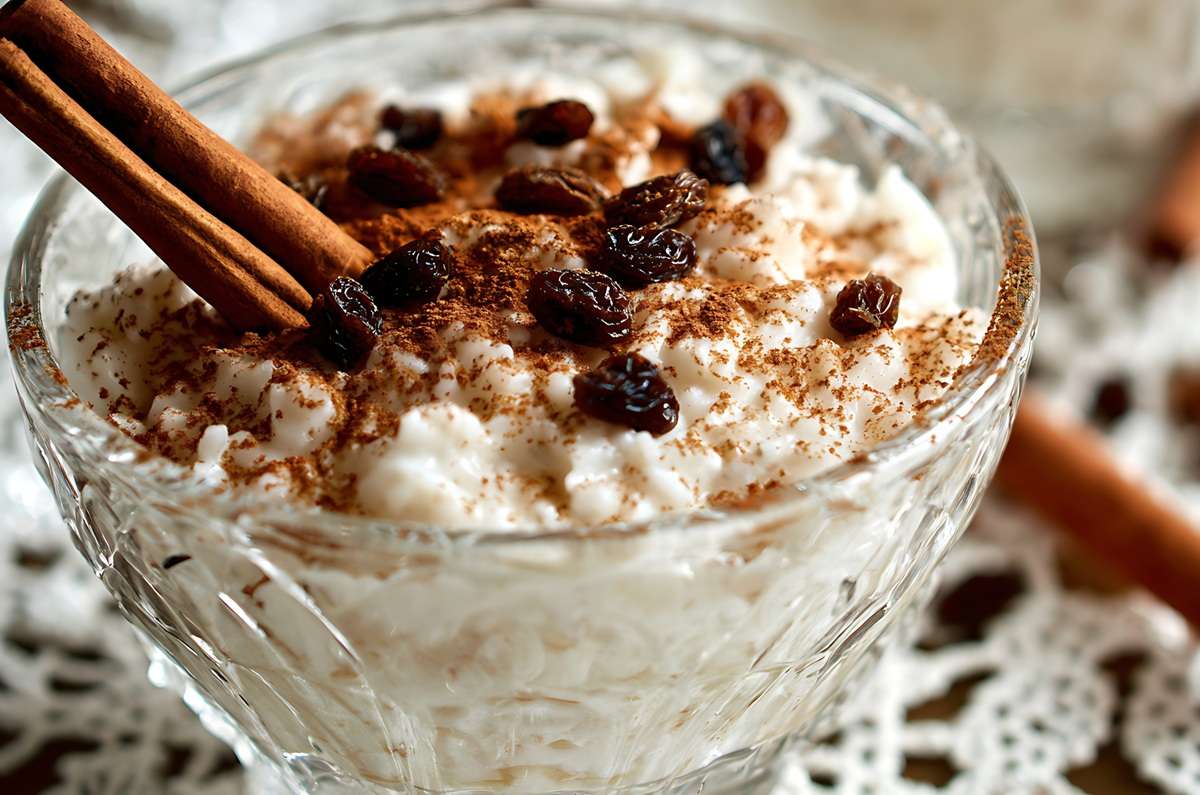 Arroz con leche casero