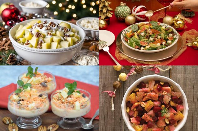7 ensaladas navideñas para tu cena de navidad por menos de 100 pesos