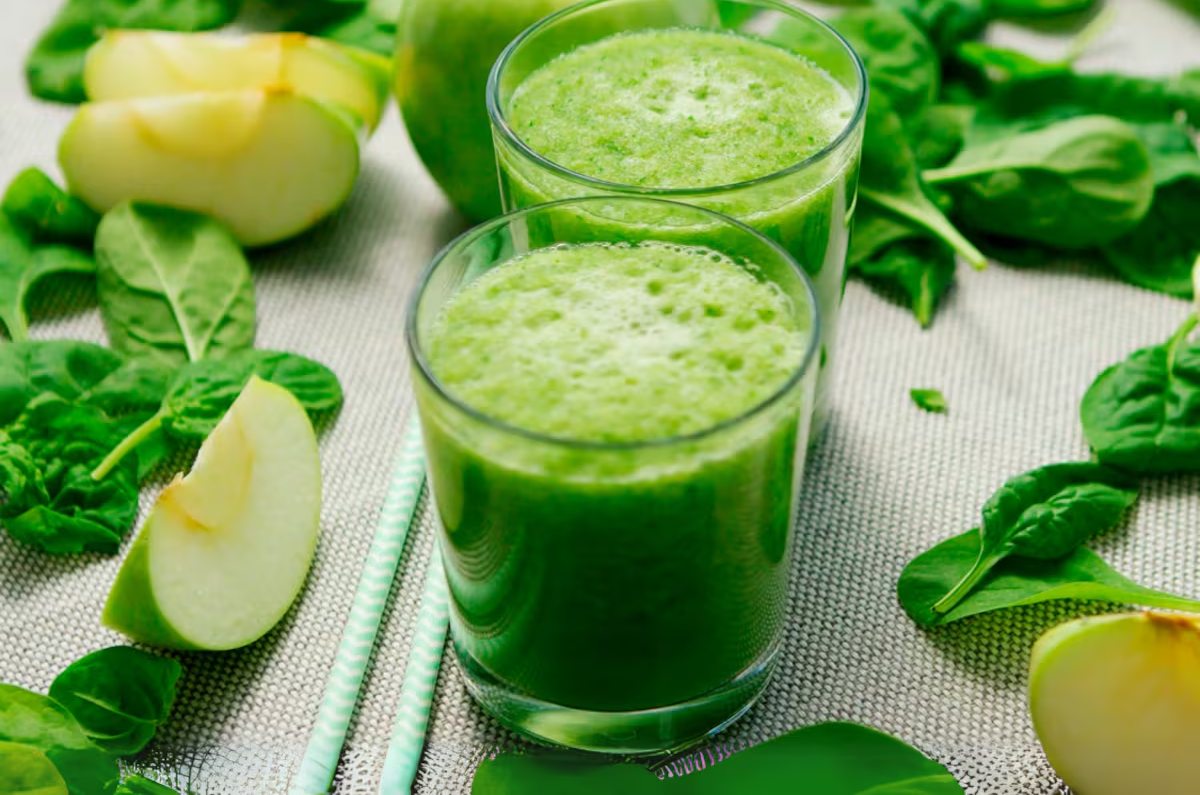licuado detox verde